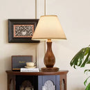 Axyaa Solid Wood Floor Lamp Japanese Retro Style LED Lighting Fixture