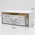 Axyaa Acrylic Desk Organizer Storage Box for Stationery and Tape