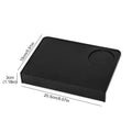 Axyaa Silicone Coffee Tamper Mat for Espresso Tamping Corners
