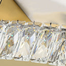 Axyaa Luxury Crystal Chandelier Pendant Light for Living Room Dining Room