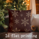 Christmas Patterns Pillowcases for Decor Cushion Cover by Axyaa