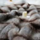 Axyaa Luxe Faux Fur Winter Throw - Cozy Home Decor Accessory