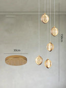Axyaa LED Chandeliers Pendant Lights Modern Hanging Lamps Indoor Dining Room Lighting