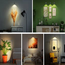 Axyaa Touch Control LED Wall Lamp: 360 Rotatable, USB Rechargeable, Wireless Night Light