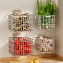 Axyaa 201 Stainless Steel Hanging Fruit Basket Kitchen Storage Rack