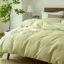 Axyaa Waffle Lyocell Cotton Queen Bedding Set: Soft, Breathable, Comfortable Duvet Cover