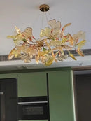 Axyaa Modern Glass Branch Chandelier for Luxury Home Decor