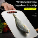 Axyaa Stainless Steel Cutting Board for Kitchen Food Prep