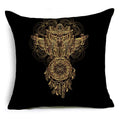 Axyaa Linen Cushion Cover - 45*45cm for Living Room, Car, Hotel, Clubhouse