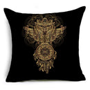 Axyaa Linen Cushion Cover - 45*45cm for Living Room, Car, Hotel, Clubhouse