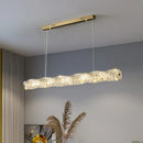 Axyaa Modern Crystal Chandelier LED Kitchen Dining Room Lighting Luxury Pendant Bar Fixture