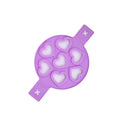 Axyaa Silicone Egg Frying Mold Nonstick Pancake Maker Kitchen Tool
