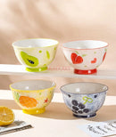 Axyaa Ceramic Rice Bowl with Large Capacity for Fruit, Salad, and More