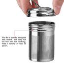 Axyaa Stainless Steel Tea Infuser with Cover: High-Quality Reusable Filter for Teaware