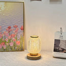 Axyaa Crystal Table Lamp: Battery & USB Powered Nightlight for Home Decor