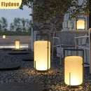 Axyaa Outdoor LED Solar Floor Lamp - Waterproof, Rechargeable, Stylish Garden Lighting