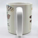 Axyaa Personalized Chef Ceramic Mugs - Custom Name Addition Kitchen Style Coffee Cups
