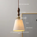 Axyaa Nordic LED Pendant Lights | Modern Ceramic Hanging Lamp for Home Decor