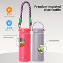 Axyaa Stainless Steel Thermal Tumbler: 18oz Coffee Cup for Gym, Office, Camping & Travel