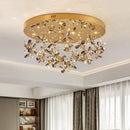 Axyaa Nordic Smart LED Ceiling Light for Home Decor - Dimmable Indoor Lighting