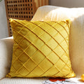 Axyaa Velvet Pillowcase 50x50 Decorative Cushion Cover Sofa Throw Pillow Cover