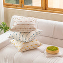 Axyaa Cotton Stripe Cushion Cover 45x45cm 30x50cm Home Decor Pillow Cover