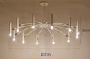 Axyaa Bedroom Chandelier Ceiling Lamp Indoor Lighting for Living Room Decoration