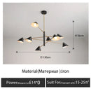 Axyaa Cone Pendant Light: Minimalist Design, Creative Art, Atmosphere Dining Room Decor