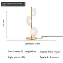 Axyaa Luxury Glass Floor Lamp for Elegant Living Space
