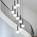 Axyaa Nordic Dining Room Pendant Chandelier Light for Indoor Living Room Decor