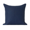 Axyaa Nordic Leather Hand-Woven Black & White Luxury Cushion