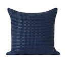 Axyaa Nordic Leather Hand-Woven Black & White Luxury Cushion