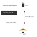 Axyaa Minimalist Retro Chandelier for Living Room Bedroom Dining Bar