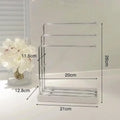 Axyaa Kitchen Supplies Storage Rack: Drain Rag Rack, Countertop Sponge Towel Holder