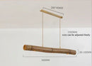 Axyaa Bamboo Tea Room LED Chandelier - Creative & Personalized Bar Table Lamp