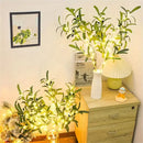 Axyaa Olive Branch LED Decorative Lamp Battery Powered for Christmas New Year Wedding