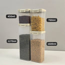 Axyaa Sealed Jar: Moisture-Proof Grain Storage Box with Handle