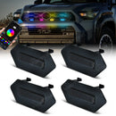 Axyaa LED DRL Front Grille Lights for Toyota 4Runner TRD Pro 2025 - APP Control 4PCS