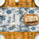 Festive Fir Snowflake Table Runner for Axyaa - Farmhouse & Wedding Decor
