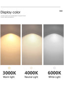 Axyaa Round LED Ceiling Lamp Wood Grain Modern Living Room Light