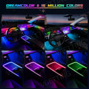 Axyaa 18-in-1 Car Ambient Lights - RGB 64 Colors, APP Control
