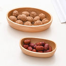 Axyaa Wooden Boat Salad Bowl for Snacks, Fruits, Sushi - Japanese Style Tableware