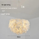 Axyaa Nordic Starry Leaf Chandelier: Modern, Creative, and Stylish Lighting for Home and Retail