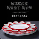 Axyaa Ceramic Lobster Dish Platter Set for Seafood and Sashimi Presentation