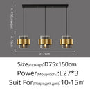 Axyaa Nordic Minimalist Golden Pendant Lights for Luxury Aesthetic in Aisle, Restaurant & Bedroom