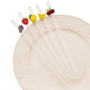 Axyaa Glass Drinking Straw Set for Milkshakes, Cocktails, Coffee - Reusable & Easy to Clean.