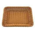 Axyaa Woven Style Plastic Kitchen Storage Basket for Home Organization