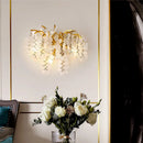 Axyaa Crystal LED Wall Sconces for Home Interior Decoration