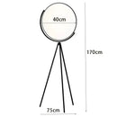 Axyaa Nordic Art Acrylic LED Floor Lamp - Adjustable for Home Interiors