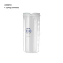 Axyaa Multigrain Storage Container Dispenser Organizer for Kitchen
